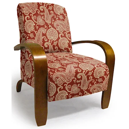 Maravu Exposed Wood Accent Chair